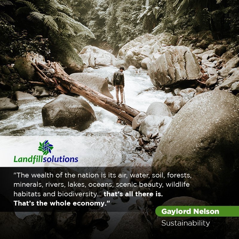 The nature is the wealth and the economy